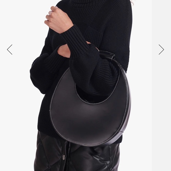 STAUD MOON BAG BLACK - Picture 3 of 8